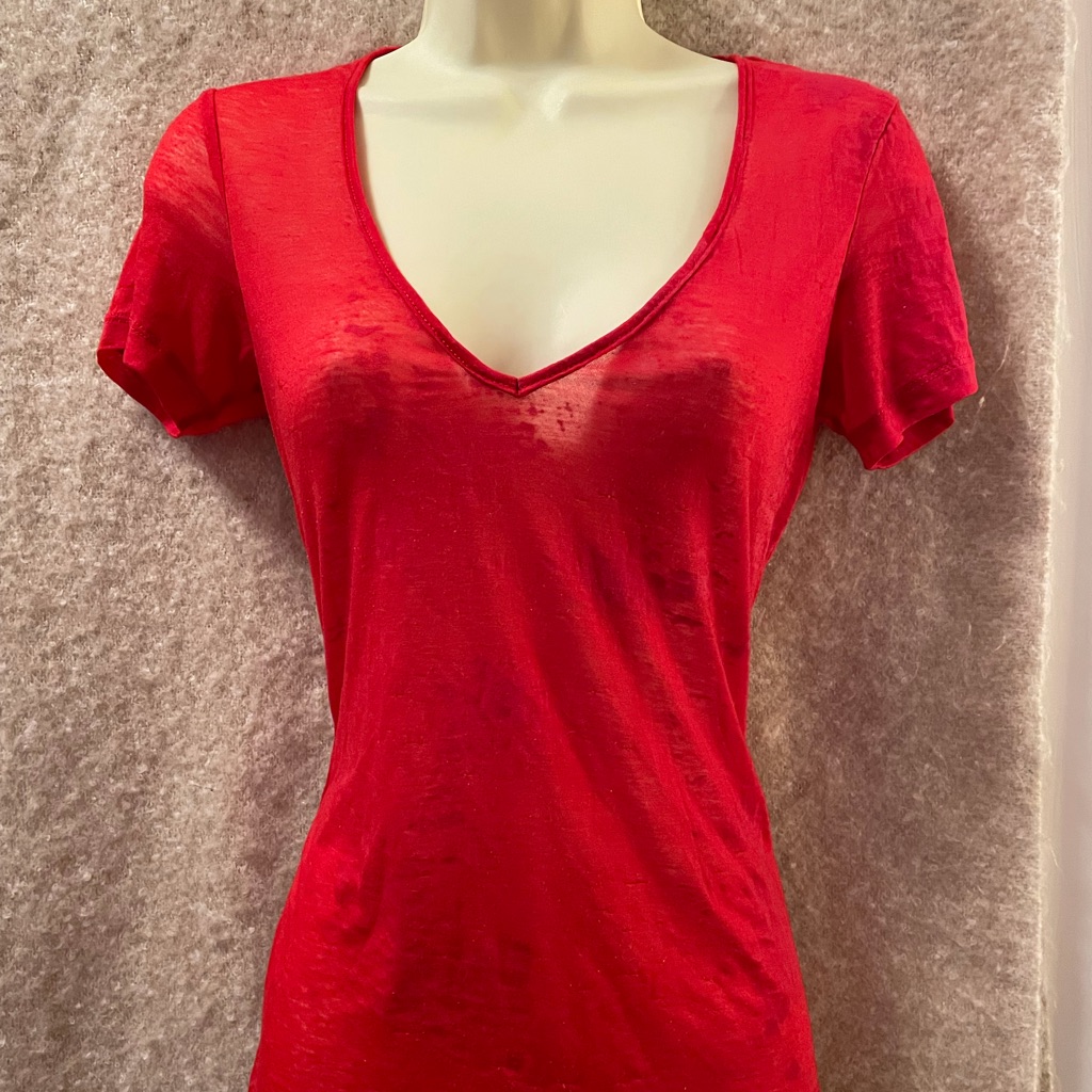 Super Thin Red Tee